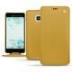 Housse cuir HTC U Ultra - Mimosa ( Pantone 141C ) 