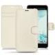 Lederschutzhülle HTC U Ultra - Ivoire ( Sleek P C12 - White ) 
