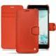 Custodia in pelle HTC U Ultra - Papaye ( Pantone 180C ) 