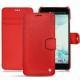 Housse cuir HTC U Ultra - Tomate ( Pantone 187C ) 