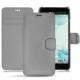 Housse cuir HTC U Ultra - Gris PU