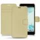Funda de piel HTC U Ultra - Beige PU
