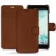 Housse cuir HTC U Ultra - Marron PU