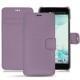 Custodia in pelle HTC U Ultra - Lilas PU