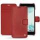 Funda de piel HTC U Ultra - Cerise vintage ( Pantone 185C ) 