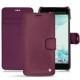 Custodia in pelle HTC U Ultra - Prune vintage ( Pantone 512C ) 