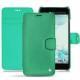 Housse cuir HTC U Ultra - Menthe vintage ( Pantone 562C ) 
