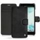 Housse cuir HTC U Ultra - Serpent nero
