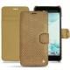 Capa em pele HTC U Ultra - Serpent sabbia