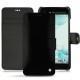 レザーケース HTC U Ultra - Onyx ( Bologna Hi Gloss - Black ) 
