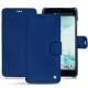 レザーケース HTC U Ultra - Bleu océan ( Nappa - Pantone 293C ) 