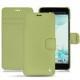 Housse cuir HTC U Ultra - Vert olive ( Nappa - Pantone 578U ) 