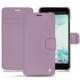Custodia in pelle HTC U Ultra - Lilas ( Nappa - Pantone 2645U ) 