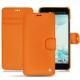 Funda de piel HTC U Ultra - Orange fluo