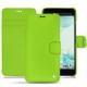 Lederschutzhülle HTC U Ultra - Vert fluo