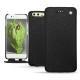 Huawei P10 leather case - Ebène ( Sleek P C12 - Black ) 
