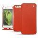 Huawei P10 leather case - Papaye ( Pantone 180C ) 
