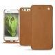 Custodia in pelle Huawei P10 - Mandarine vintage ( Pantone 165C ) 