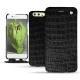 Capa em pele Huawei P10 - Crocodile nero