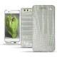 Capa em pele Huawei P10 - Crocodile milk