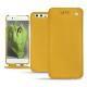 Huawei P10 leather case - Jaune soulèu