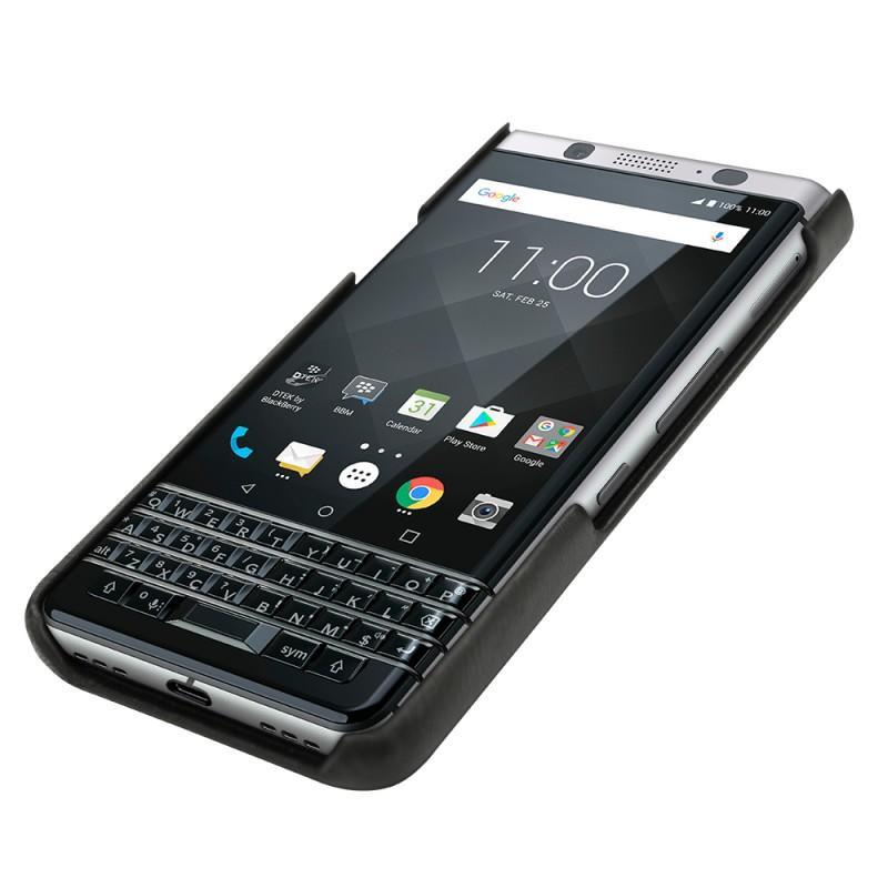 Capa em pele Blackberry Keyone