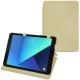 Housse cuir Samsung Galaxy Tab S3 9.7 - Beige PU