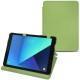 가죽 커버 Samsung Galaxy Tab S3 9.7 - Vert olive PU
