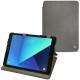 Samsung Galaxy Tab S3 9.7 leather case - Acier vintage ( Pantone 403C ) 