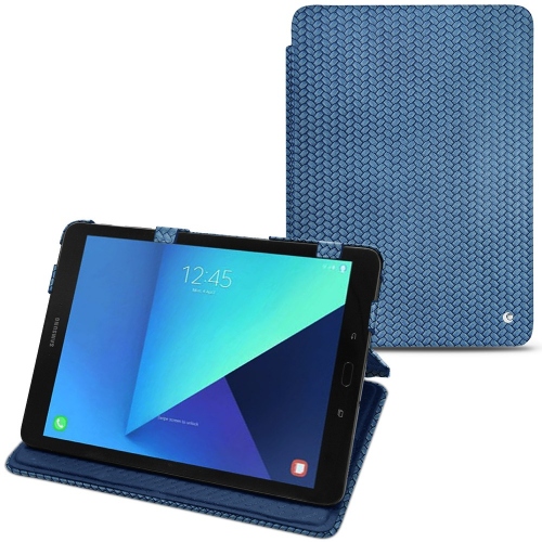 Housse cuir Samsung Galaxy Tab S3 9.7Abaca ishia ( Pantone #395775 ) 