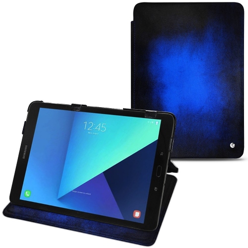 Custodia in pelle Samsung Galaxy Tab S3 9.7Bleu Patine