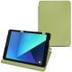 Housse cuir Samsung Galaxy Tab S3 9.7 - Vert olive ( Nappa - Pantone 578U ) 