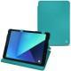 가죽 커버 Samsung Galaxy Tab S3 9.7 - Bleu fluo