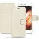 가죽 커버 Huawei P10 - Ivoire ( Sleek P C12 - White ) 