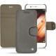 Huawei P10 leather case - Acier vintage ( Pantone 403C ) 