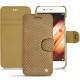 Huawei P10 leather case - Serpent sabbia