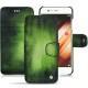 Capa em pele Huawei P10 - Vert Patine