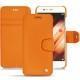 Housse cuir Huawei P10 - Orange ( Nappa - Pantone 1495U ) 
