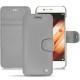 Housse cuir Huawei P10 - Gris ( Nappa - Pantone W428C ) 