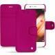 Huawei P10 leather case - Rose fluo