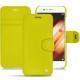 Housse cuir Huawei P10 - Jaune fluo