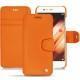 Custodia in pelle Huawei P10 - Orange fluo