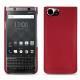 Coque cuir Blackberry Keyone - Rouge PU