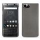 Blackberry Keyone leather cover - Acier vintage ( Pantone 403C ) 