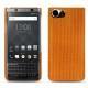 Capa em pele Blackberry Keyone - Abaca arancio