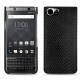 Blackberry Keyone leather cover - Serpent nero