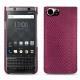 レザーケース Blackberry Keyone - Serpent ciclamino