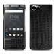 Funda de piel Blackberry Keyone - Crocodile nero