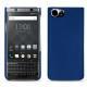 Capa em pele Blackberry Keyone - Bleu océan ( Nappa - Pantone 293C ) 