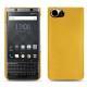 レザーケース Blackberry Keyone - Jaune soulèu